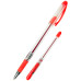 Ручка масляная DB 2062, красная. - DB2062-06 Axent