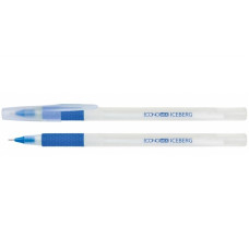 Ручка масляна Economix ICEBERG E10197-02 синя 50/1000шт/уп