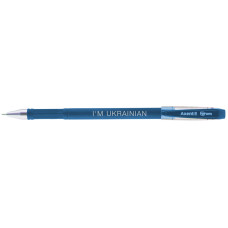 Ручка гелева Forum I'm ukrainian, 0,5 мм, синя
