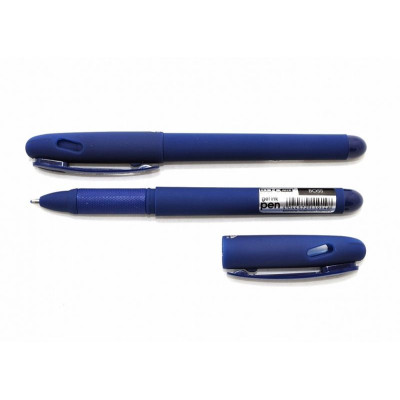 Ручка гелевая с грипом Boss Economix 11914-02 синяя 12/144шт/уп - E11914-02 Economix
