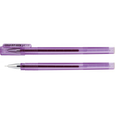Ручка гелевая Economix PIRAMID фиолетовая