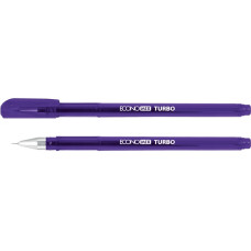 Ручка гелевая Economix TURBO фиолетовая
