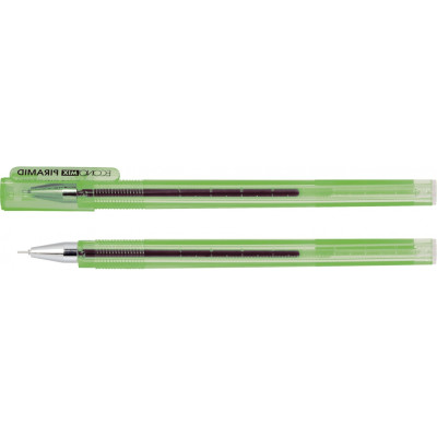 Ручка гелева Economix PIRAMID зелена - E11913-04 Economix