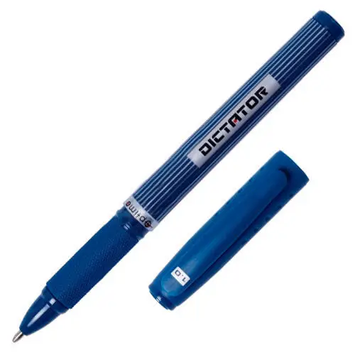 Ручка гелева OPTIMA Dictator, синяя