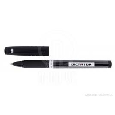 Ручка гелева OPTIMA Dictator, черная - O15626-01 Hiper