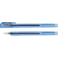Ручка гелевая Economix PIRAMID синяя