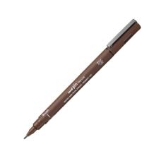 Лайнер браш Uni PIN Brush FINE LINE, сепія