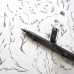 Лайнер браш Uni PIN Brush FINE LINE, темно-сірий