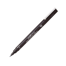 Лайнер браш Uni PIN Brush FINE LINE, чорний