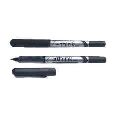 Ручка роллер Deli EQ20020 Think 0,5мм черная 77580