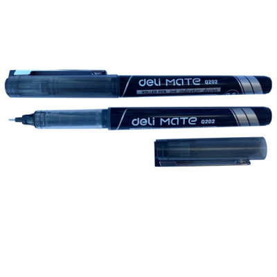 Ручка роллер Deli EQ20220 Mate 0,5мм черная 77582 - 22919 Deli