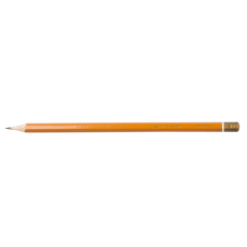 Олівець графітовий PROFESSIONAL B, жовтий, без гумки , туба - 144 шт.