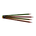 Карандаш графитовый NEON LINE, НВ, с ластиком, ассорти, с неоновой полоской, карт. коробка 12 шт. 01305