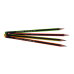 Карандаш графитовый NEON LINE, НВ, с ластиком, ассорти, с неоновой полоской, карт. коробка 12 шт. 01305