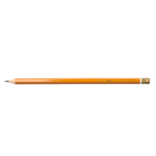 Олівець графітовий PROFESSIONAL 3B, жовтий, без гумки, туба - 144 шт.