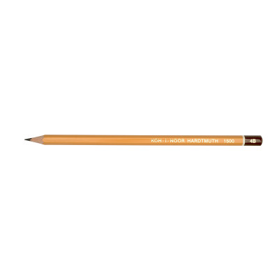 Олівець графітний 1500,  4В - 1500.4B Koh-i-Noor