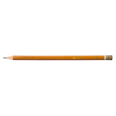 Олівець графітовий PROFESSIONAL 2B, жовтий, без гумки , туба - 144 шт.