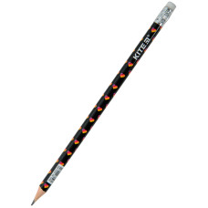 Олівець графітний з гумкою LK, 36шт., туба