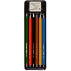 Набір олівців цангових Diamond Pencils, мет.пенал, 6 шт.