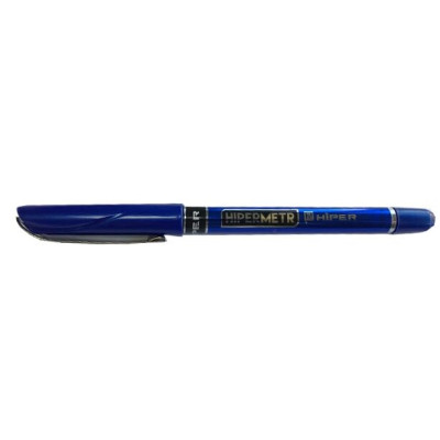 Ручка масляная HiperMetr HO-1000 10км. синяя 50шт/уп 20961