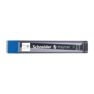 Стержні до механічного олівця SCHNEIDER HB 0,7 мм (12 шт. в тубусі) - S158214 Schneider