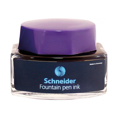 Чорнило в скляній банці SCHNEIDER 30 мл, фіолетове - S6617 Schneider