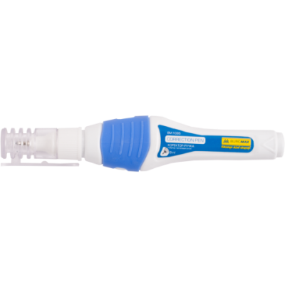 Корректор-ручка, 8 мл, эмульс. основа, металлический наконечник, резиновый грип - BM.1035 Buromax