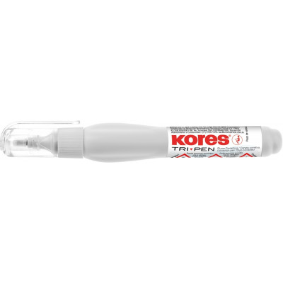 Корректор-ручка Kores Tri Pen, металл. кончик, 10 г
