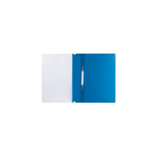 Скоросшиватель пластиковый с перфорацией А4 Economix 31510-11 голубой 30/300шт/уп
