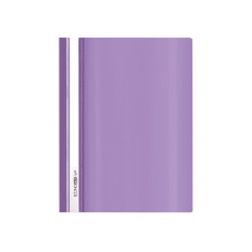 Папка-скоросшиватель А4 Economix Light без перфорации, фиолетовая