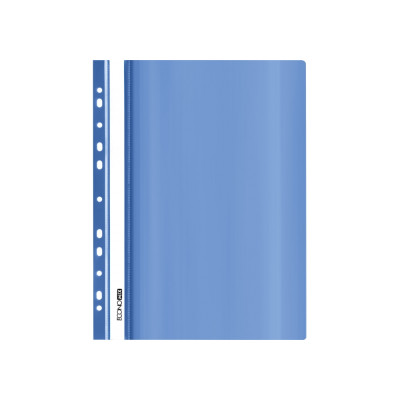 Папка-скоросшиватель глянцевые А4 с перфорацией синяя - E31510-02 Economix
