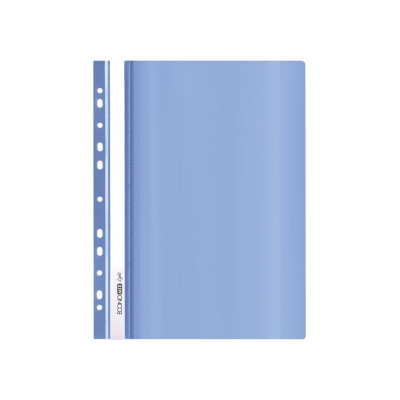 Папка-швидкозшивач А4 Economix Light з перфорацією, синя - E38504-02 Economix