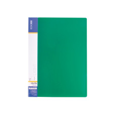 Папка-скоросшиватель А4 пластиковая CLIP А Light, зеленая