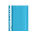 Папка-скоросшиватель с прозрачным верхом А4 с перфорацией, глянец, голубой - E31510-11 Economix