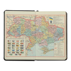 Щоденник датов. 2024 STEEL, A6, бронза, штуч. шкіра