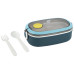 Ланчбокс 900 мл, синій