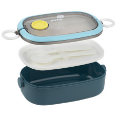 Ланчбокс 900 мл, синій