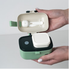 Ланчбокс 450 мл, зелений