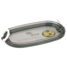 Двохсекційний ланчбокс з наповненням 1600 мл, зелений