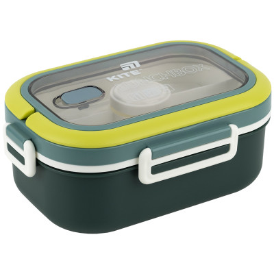 Ланчбокс з роздільником 1100 мл, зелений