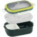 Ланчбокс з роздільником 1100 мл, зелений