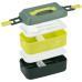 Ланчбокс подвійний з наповненням 2000 мл, зелений