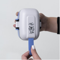 Ланчбокс 450 мл, синій