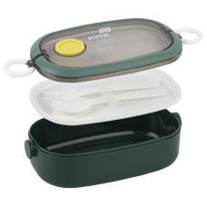 Ланчбокс 900 мл, зелений