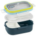 Ланчбокс з роздільником 1100 мл, синій