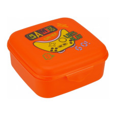 Ланч-бокс (контейнер для еды) ECONOMIX GAME 850 мл, оранжевый