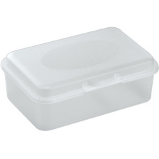Набор ланч-бокс (контейнер для еды) ECONOMIX SNACK 750 мл, белый прозрачный