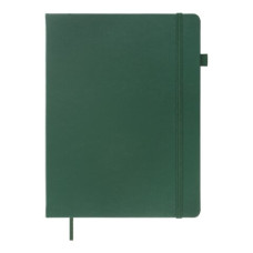 Книга записна ETALON 190*250, 96 арк., клітинка, обкл. штучна шкіра, зелений