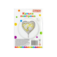 Куля повітряна фольгована фігурна, розмір 38*40 см