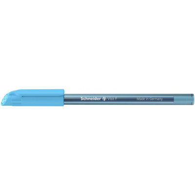 Ручка масляная SCHNEIDER VIZZ F 0,5 мм, пишет голубым S102110